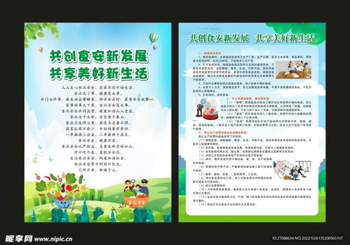 食品安全宣传单设计图 dm宣传单